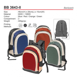 BB 3643-II Backpack