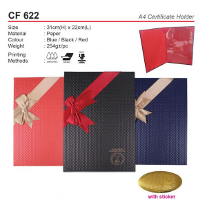CF 622 A4 Certificate Holder