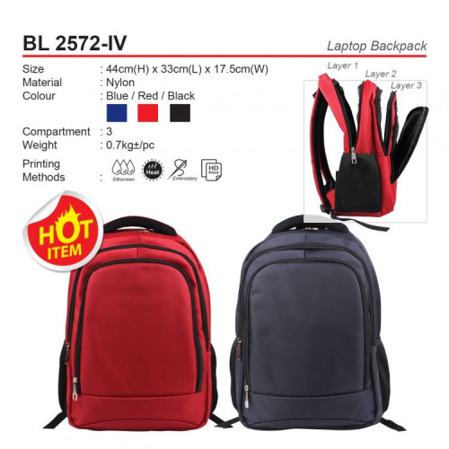 BL 2572-IV Laptop Backpack