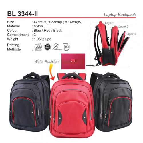BL 3344-II Laptop Backpack