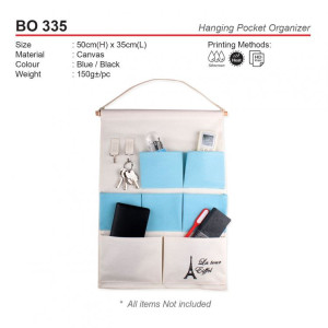 BO 335 Hanging Pocket Organizer