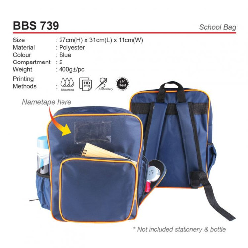 BBS 739 School Bag