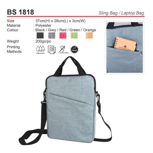 BS 1818 Sling Bag / Laptop Bag
