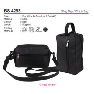 BS 4293 Sling Bag / Clutch Bag