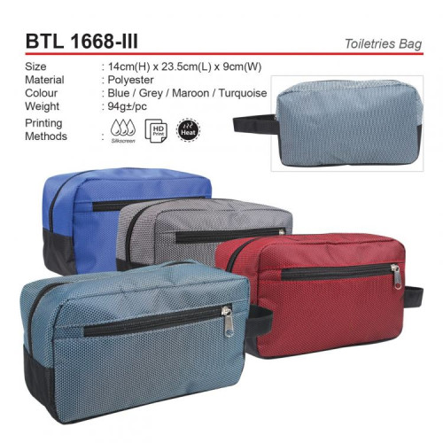 BTL 1668-III Toiletries Bag