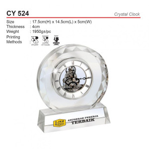 CY 524 Crystal Clock