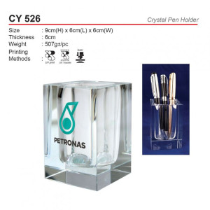 CY 526 Crystal Pen Holder