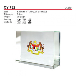 CY 782 Crystal Pen Holder