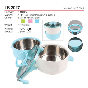 LB 2027 Lunch Box (2 Tier)