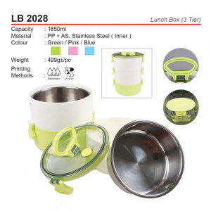 LB 2028 Lunch Box (3 Tier)