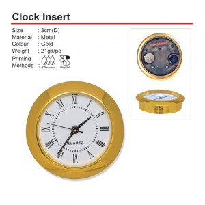 Clock Insert