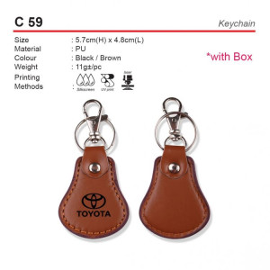 C 59 Keychain