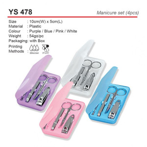 YS 478 Manicure set (4pcs)