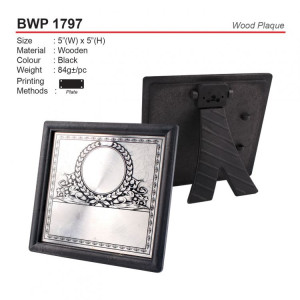 BWP 1797 Wood Plaque