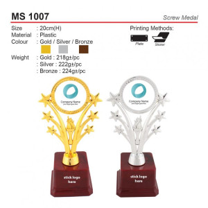 MS 1007 Screw Medal