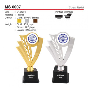 MS 6007 Screw Medal