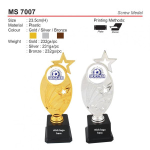 MS 7007 Screw Medal