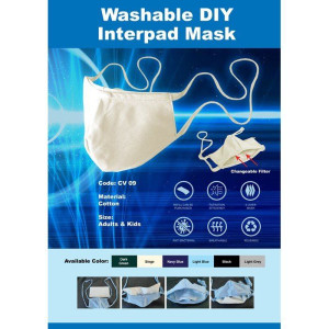 CV 09 Washable DIY Interpad Mask