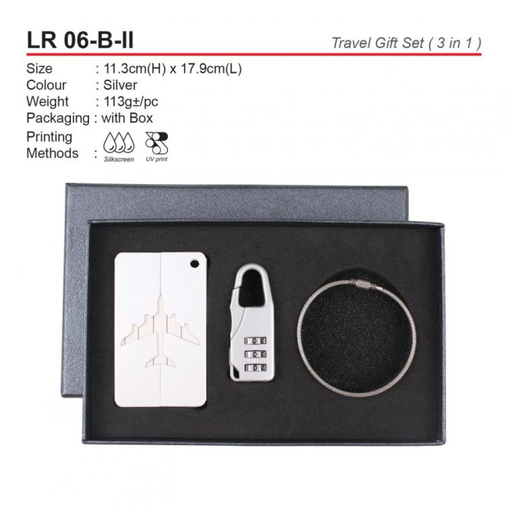 LR 06-B-II Travel Gift Set (3 in 1) LR 06-B-II Travel Gift Set (3 in 1)