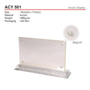 ACY 501 Acrylic Display
