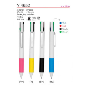 Y 4652 4 in 1 Pen