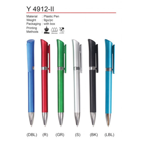 Y 4912-II Plastic Pen