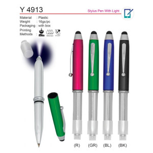 Y 4913 Stylus Pen With Light
