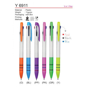 Y 6911 3 in 1 Pen