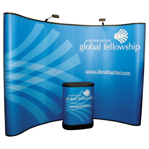 Pop Up Fabric Wall