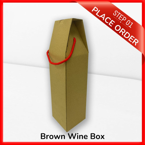 Brown Wine Box - Order