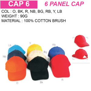 CAP 6 6 PANEL CAP