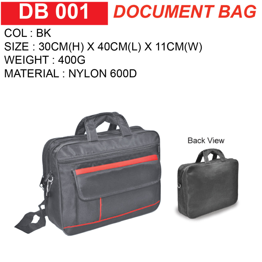DB 001 DOCUMENT BAG DB 001 DOCUMENT BAG