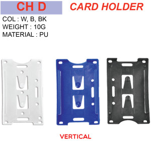 CH D PVC ID CARD HOLDER