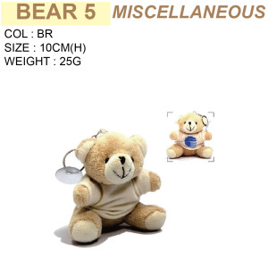 BEAR 5 SOFT TOY
