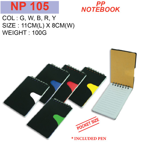 NP 105 NOTEBOOK