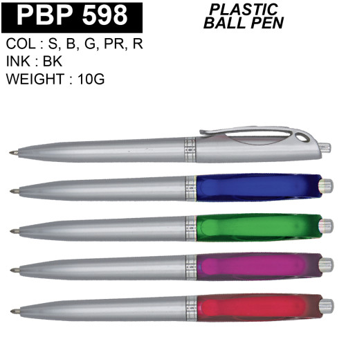 PBP 598 PLASTIC PEN