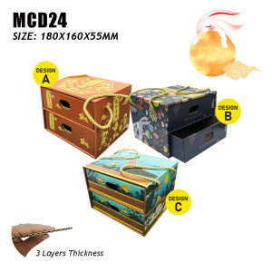 Mid-Autumn Mooncake Drawer Gift Box with string