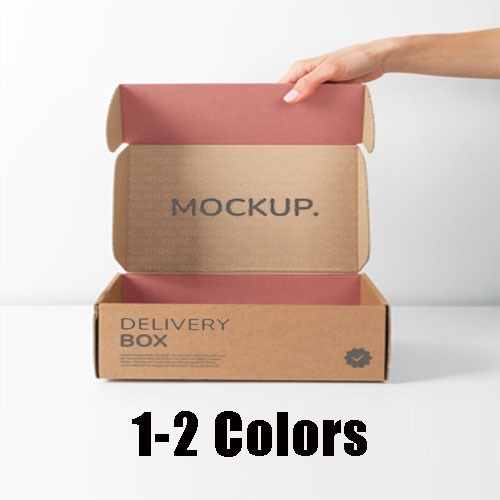 1 - 2 colors only 